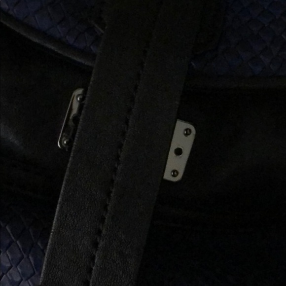 Kenneth Cole Navy Python Hobo Bag - Picture 8 of 8